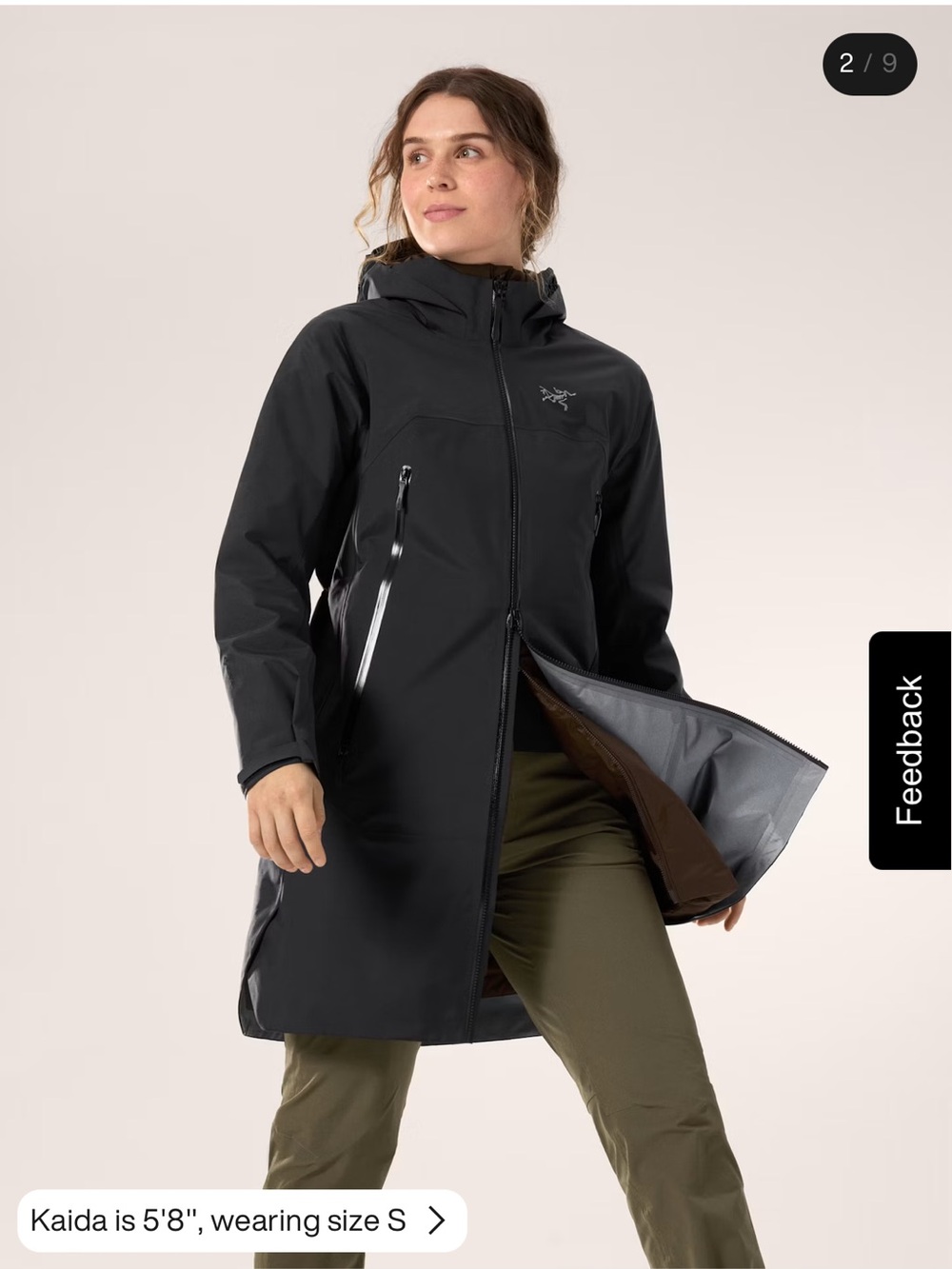 ARC'TERYX WOMEN'S BETA COAT windproof waterproof hiking - Picture 2 of 8